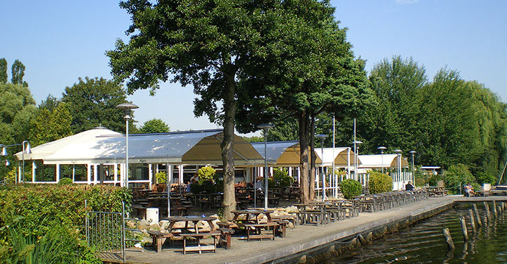 Beispielfoto freistehende Markisen