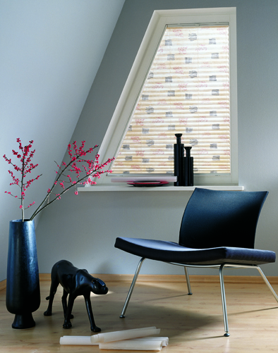 Beispielfoto Plissees Sonderformen