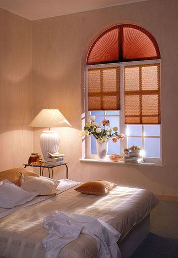 Beispielfoto Plissees Sonderformen